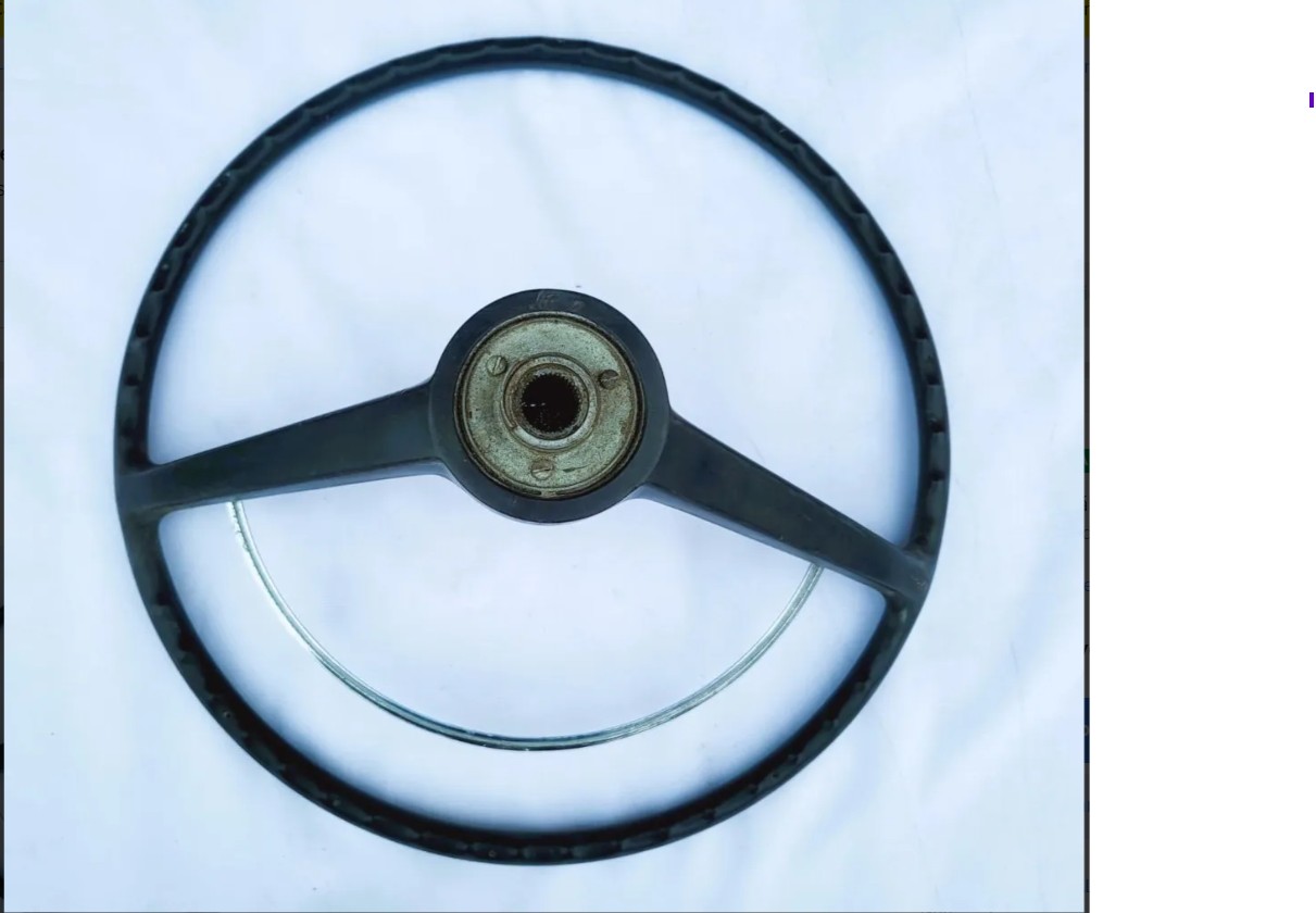 Volante Variant Fusca Karmann Ghia Tl Volkswagen Original